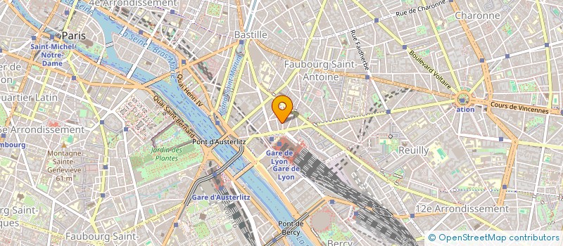 localisation de l'entreprise GASF  PARIS