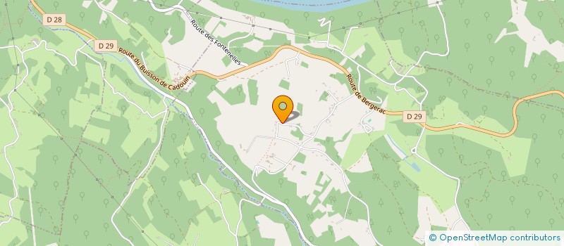 localisation de l'entreprise GASFLOW  LE BUISSON-DE-CADOUIN