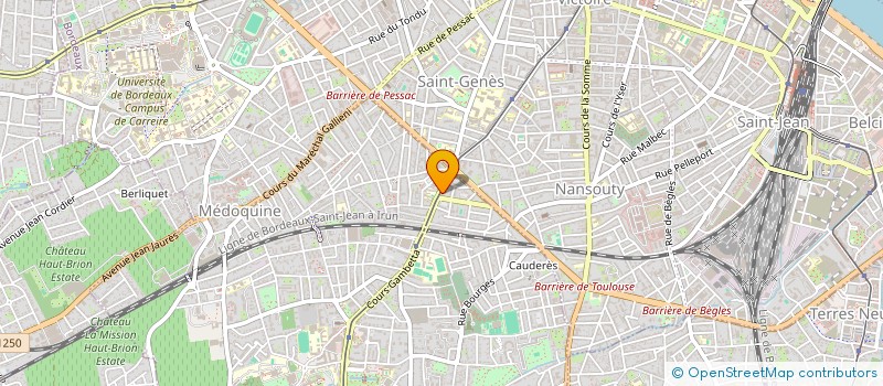 localisation de l'entreprise GASIFU  TALENCE