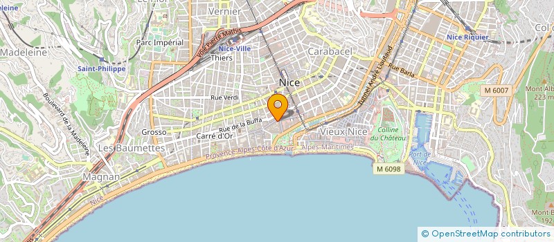 localisation de l'entreprise GASIGLIA EMILE à NICE