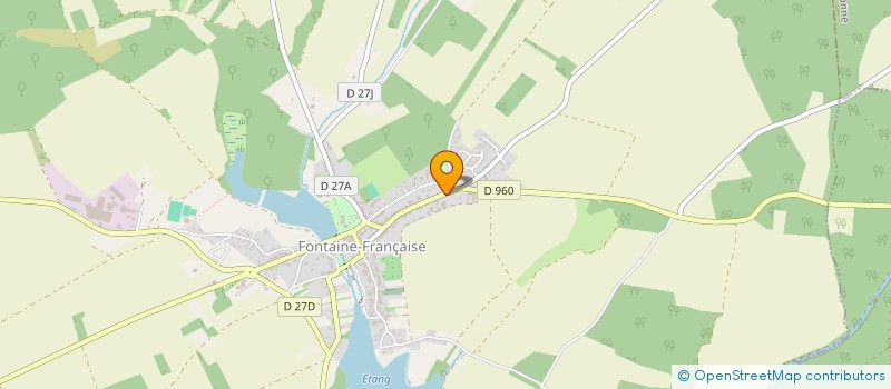 localisation de l'entreprise GASIM  FONTAINE-FRANCAISE