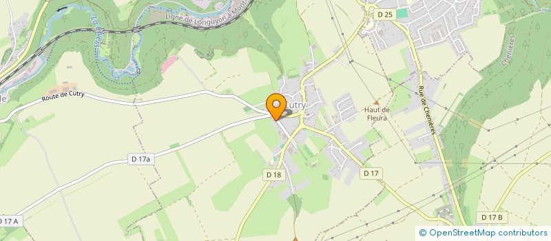 localisation de l'entreprise GASIN  CUTRY