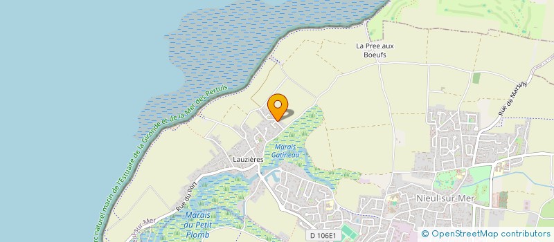 localisation de l'entreprise GASJA  L HOUMEAU