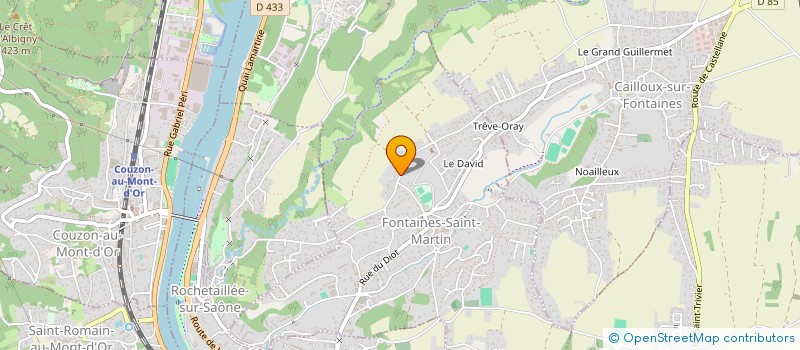 localisation de l'entreprise GASK  FONTAINES-SAINT-MARTIN