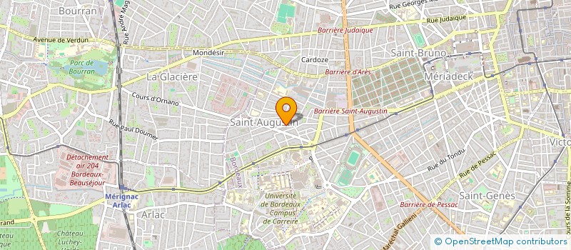 localisation de l'entreprise GASKONYA  BORDEAUX