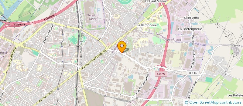 localisation de l'entreprise GASMAR à SAINT-BARTHELEMY-D'ANJOU