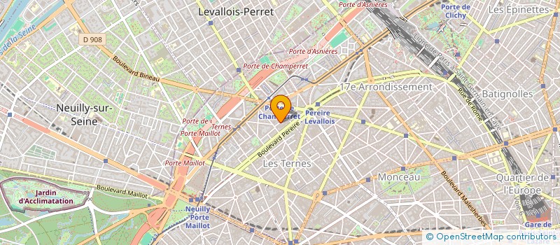 localisation de l'entreprise GASMAR à LEVALLOIS-PERRET