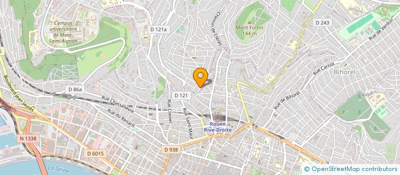 localisation de l'entreprise GASMAR  MONT-SAINT-AIGNAN