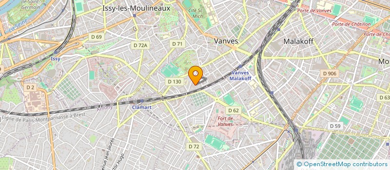localisation de l'entreprise GASMI RAVALEMENT à VANVES