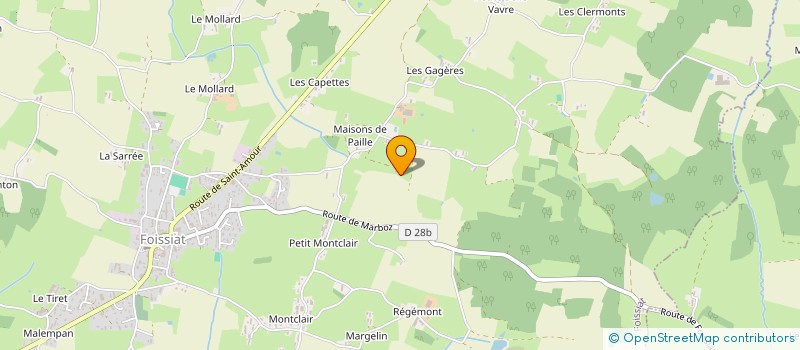 localisation de l'entreprise GASMIVANLERBERGHE à FOISSIAT
