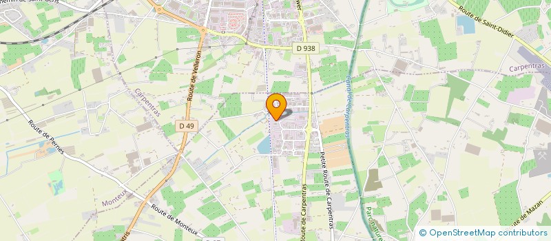 localisation de l'entreprise GASNAULT BTP à PERNES LES FONTAINES