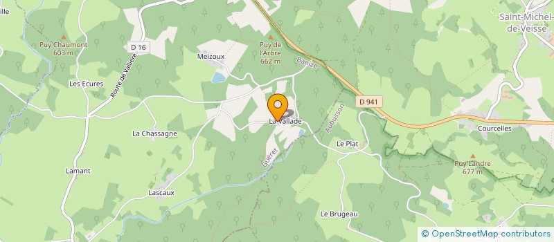 localisation de l'entreprise GASNE LA VALLADE à BANIZE