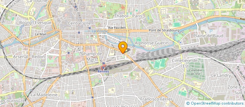 localisation de l'entreprise GASNIER AGRI  RENNES