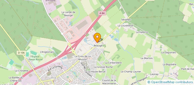 localisation de l'entreprise GASNIER & CO  LIFFRE