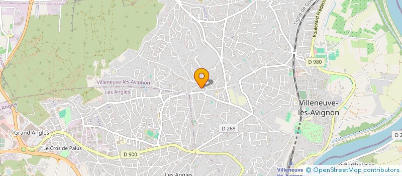 localisation de l'entreprise GASNIER CONSEIL  VILLENEUVE-LES-AVIGNON
