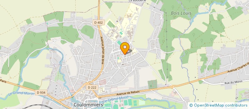 localisation de l'entreprise GASNIER DISTRIBUTION à COULOMMIERS