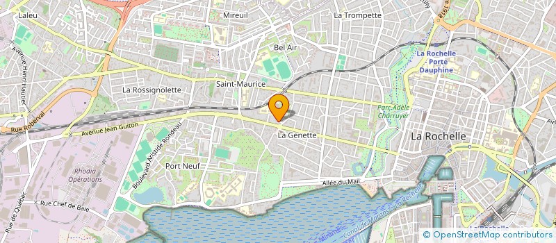 localisation de l'entreprise GASOLINE  LA ROCHELLE