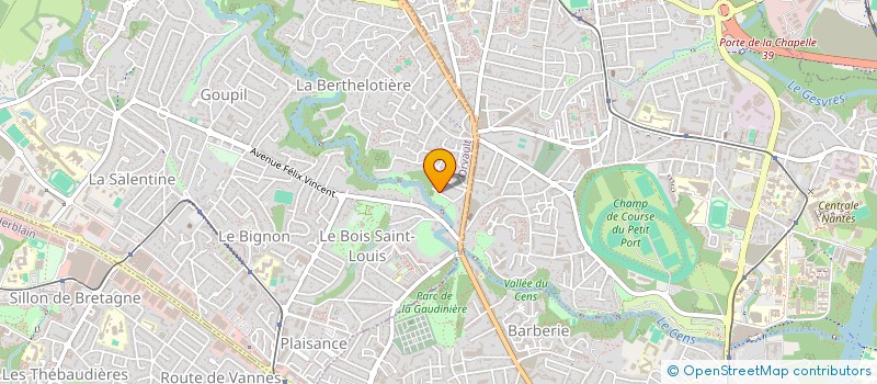 localisation de l'entreprise GASOMNES-CONSULTING à ORVAULT