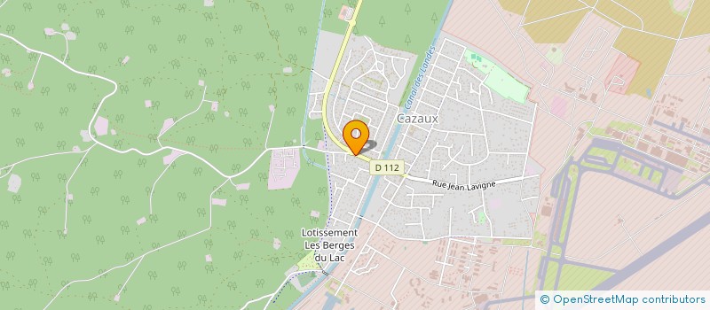 localisation de l'entreprise GASOUT à LA TESTE-DE-BUCH