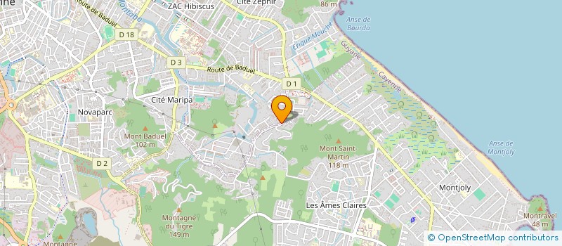 localisation de l'entreprise GASPAMP  REMIRE-MONTJOLY