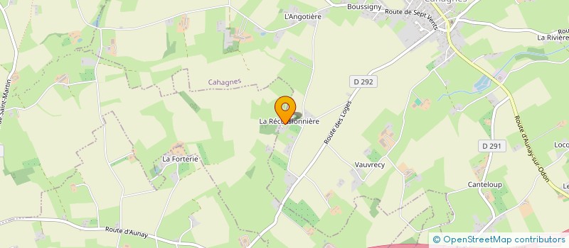 localisation de l'entreprise GASPAR  ANISY