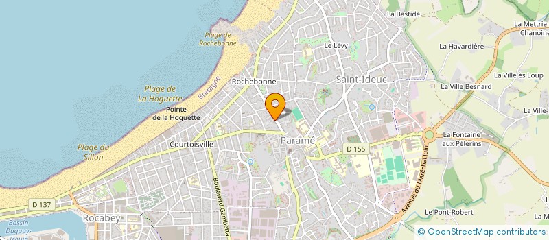 localisation de l'entreprise GASPAR  SAINT-MALO