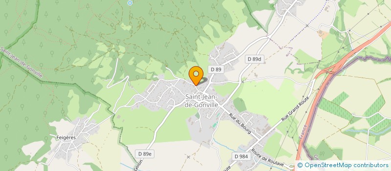 localisation de l'entreprise GASPAR ET GASPAR à SAINT-JEAN-DE-GONVILLE
