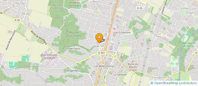 localisation de l'entreprise GASPAR INVESTISSEMENT à LA VILLE-DU-BOIS