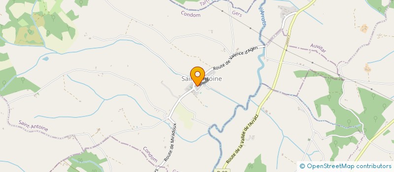localisation de l'entreprise GASPAR-PERA  SAINT-ANTOINE