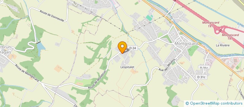 localisation de l'entreprise GASPARD  CORRONSAC