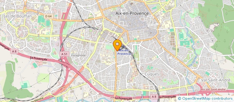 localisation de l'entreprise GASPARD à AIX-EN-PROVENCE