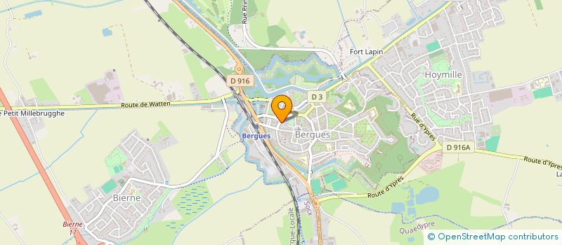 localisation de l'entreprise GASPARD  BIERNE