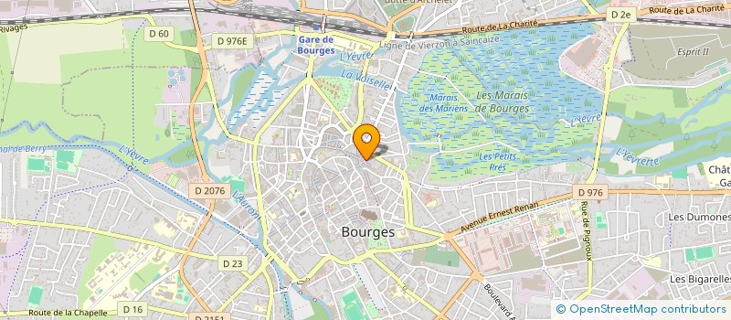 localisation de l'entreprise GASPARD  BOURGES