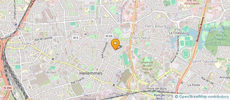 localisation de l'entreprise GASPARD ET COMPAGNIES à LILLE