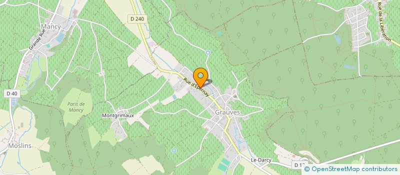 localisation de l'entreprise GASPARD JEAN PIERRE ET FILS  GRAUVES