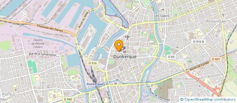 localisation de l'entreprise GASPARDK à DUNKERQUE