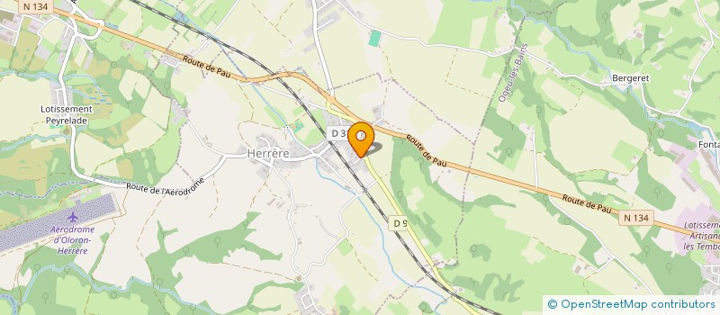 localisation de l'entreprise GASPE FREDERIC à HERRERE