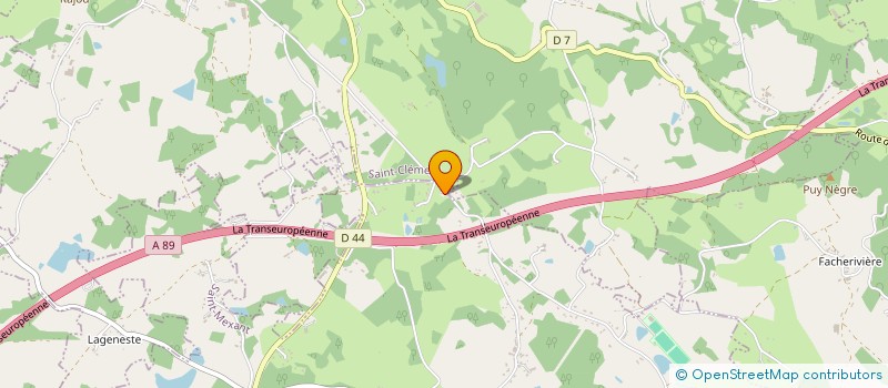 localisation de l'entreprise GASPIFAGE  SAINT-MEXANT