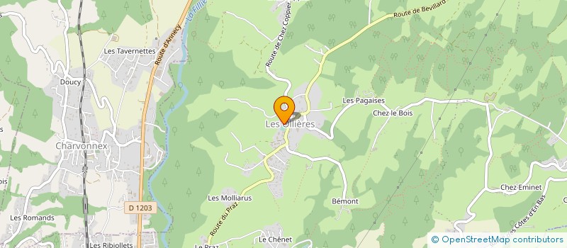 localisation de l'entreprise GASPOS à ANNECY