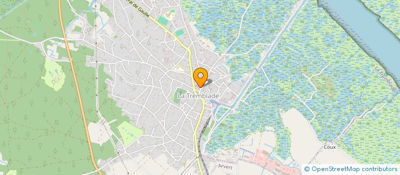 localisation de l'entreprise GASS FRANCOIS EURL  LA TREMBLADE