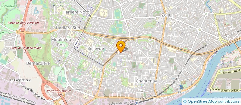 localisation de l'entreprise GASS HOLDING  NANTES