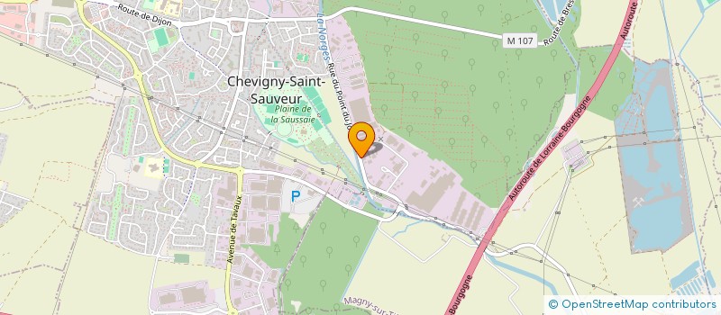 localisation de l'entreprise GASS MOTORS à CHEVIGNY-SAINT-SAUVEUR