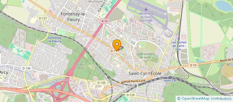 localisation de l'entreprise GASS REVISION ET CONSEIL à SAINT CYR L'ECOLE