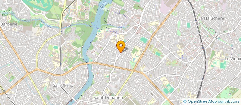 localisation de l'entreprise GASS TEXTILE à NANTES