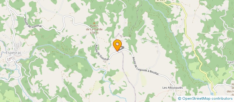 localisation de l'entreprise GASSAJE  CAMPOURIEZ