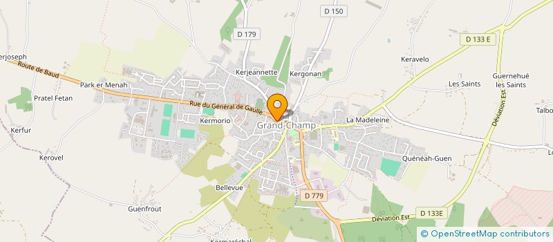 localisation de l'entreprise GASSANDRE  GRAND-CHAMP