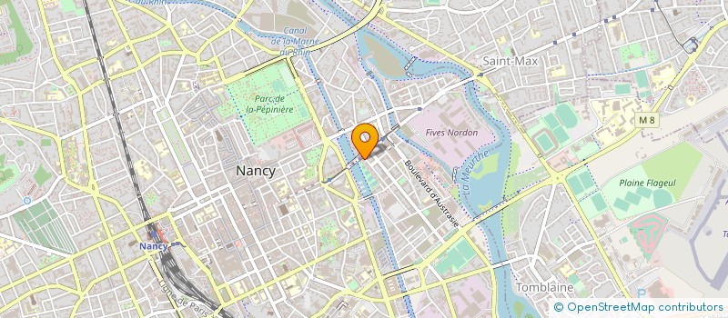 localisation de l'entreprise GASSE CARNEL GASSE TAESCH LEDERLE  NANCY