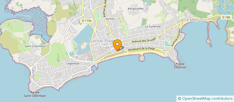 localisation de l'entreprise GASSENDI LALANDE  LORIENT