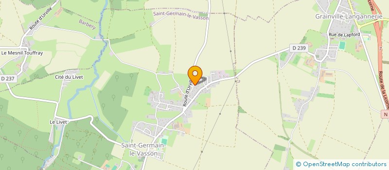 localisation de l'entreprise GASSER  SAINT-GERMAIN-LE-VASSON