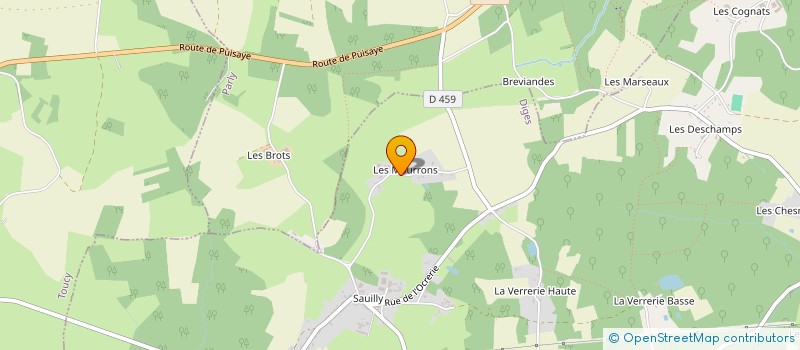 localisation de l'entreprise GASSET BOIS DE PUISAYE à DIGES